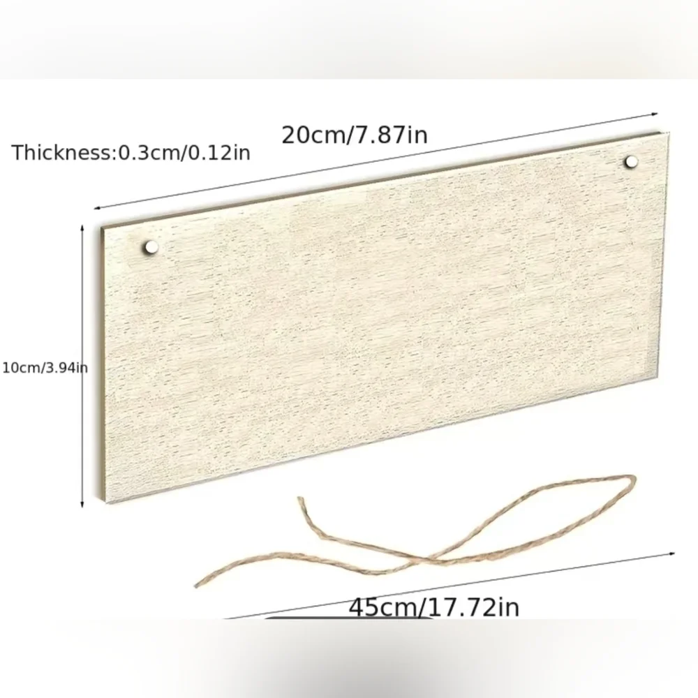 New Good Morning This Is God Rooster Pine Wood Decorative Hanging Sign, T1MIS